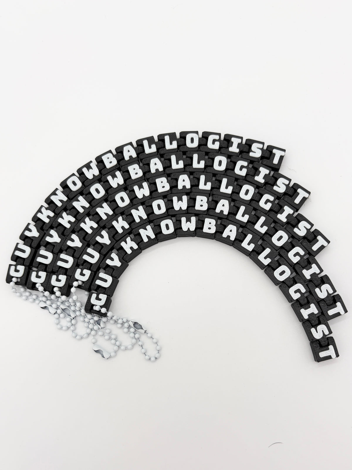 Guyknowballogist Keychain