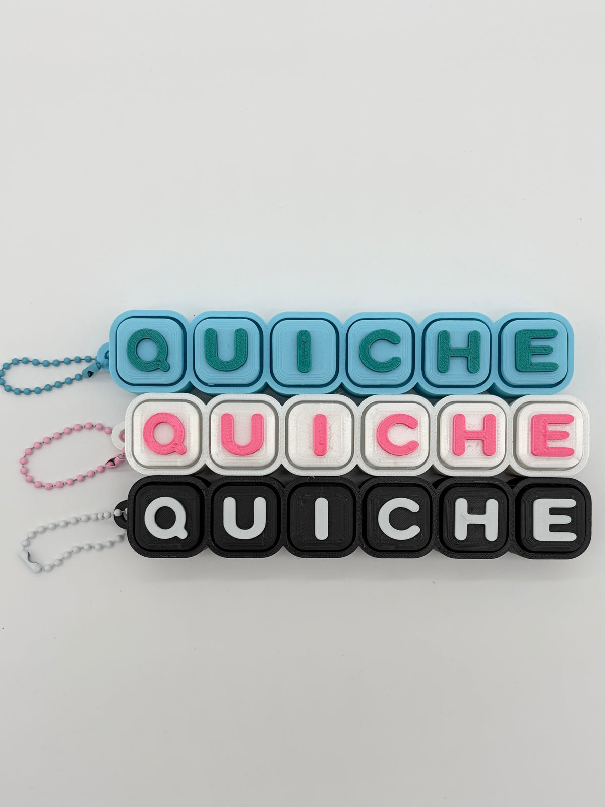 Quiche Clicker Keychain