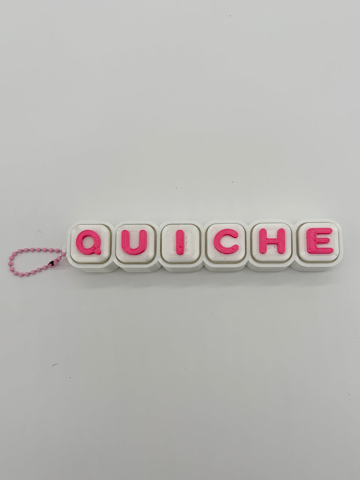 Quiche Clicker Keychain