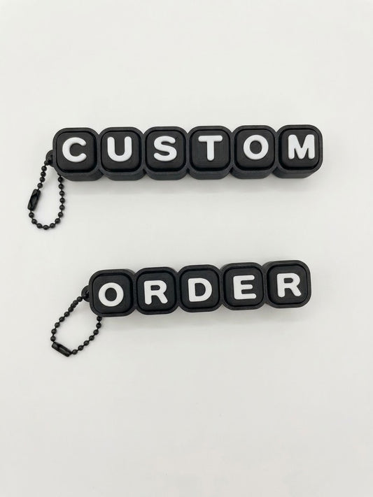 Custom Clicker Keychain