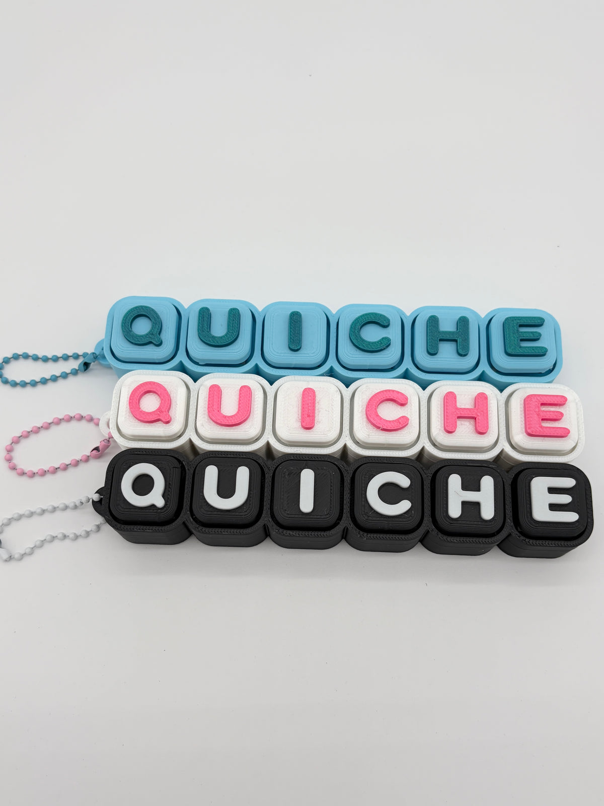 Quiche Clicker Keychain