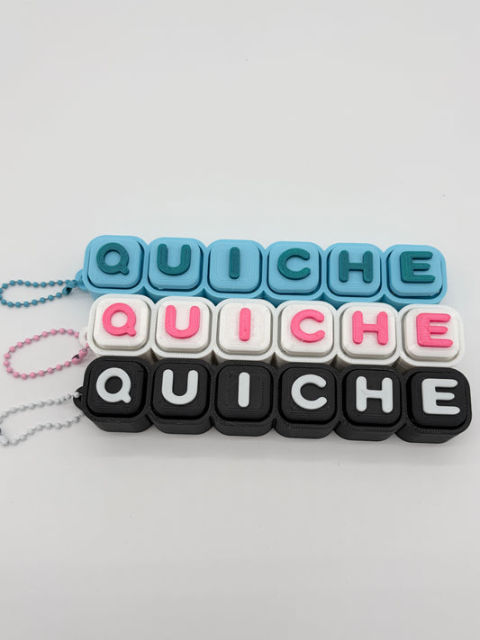 Quiche Clicker Keychain