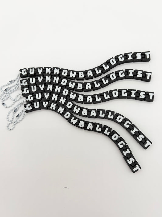 Guyknowballogist Keychain