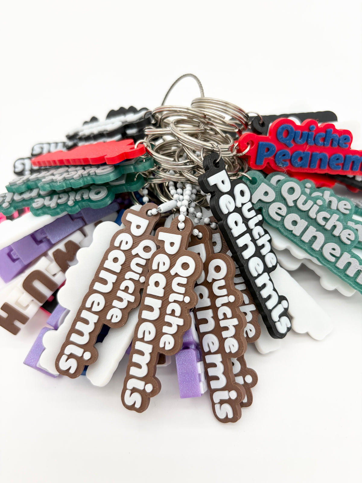 Quiche Peanemis Mini Keychain