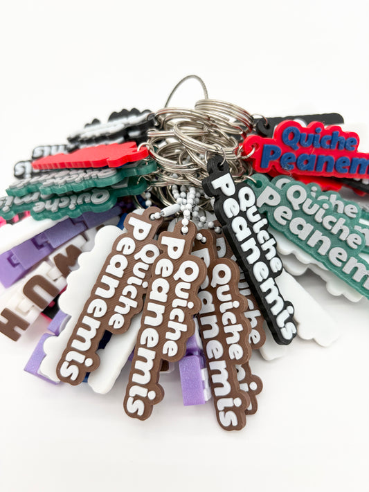 Quiche Peanemis Mini Keychain