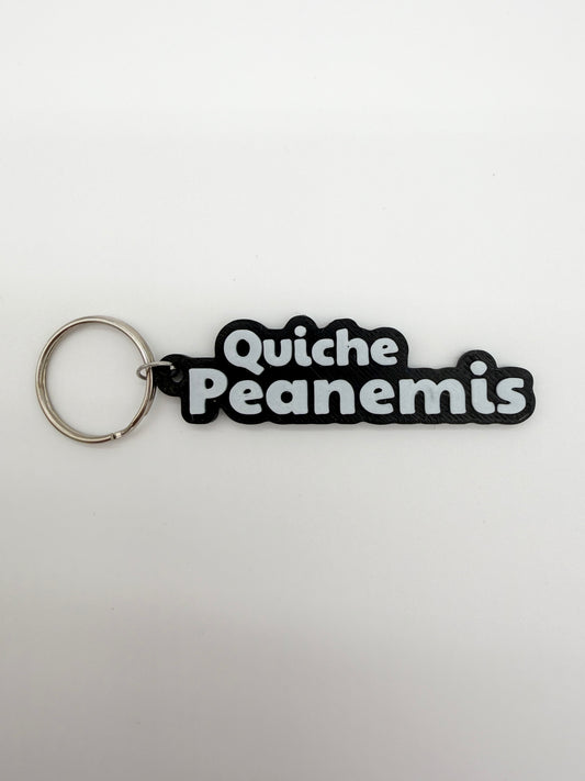 Quiche Peanemis Mini Keychain